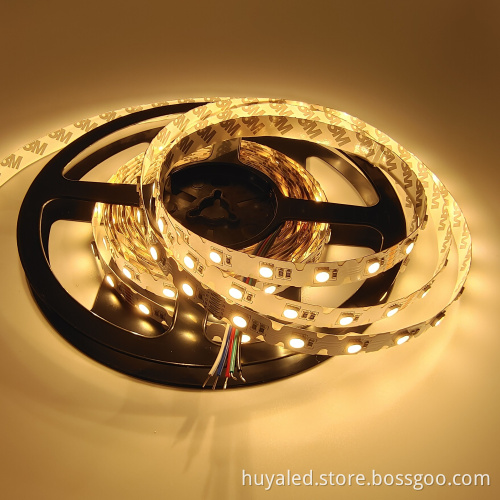 Flexible RGBW LED Strip Lights S Shape Decoration Lighting DC 12V/24V